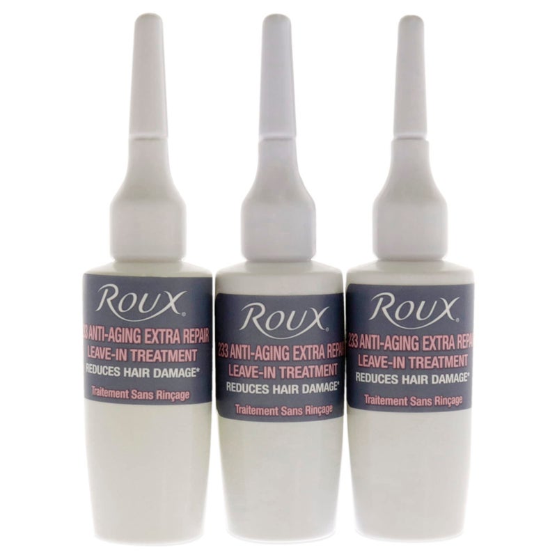 Roux 233 Anti-Aging Extra Repair, Leave In Treatment with Strengthening Keratin, 3 Applications per Box - Image 2